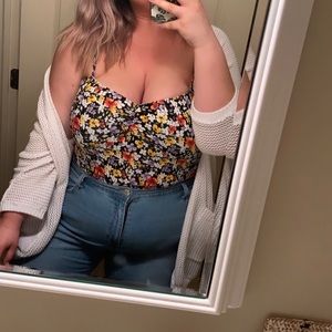 Floral bodysuit